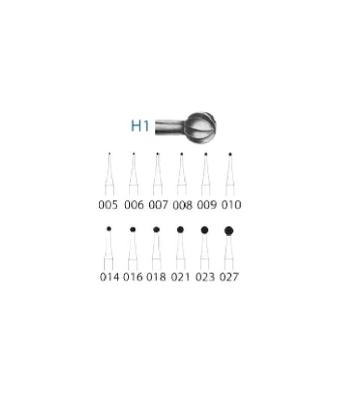 H1-009 FRESA FG C.TUNGS.US. 5uds.