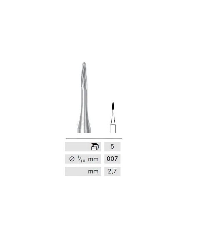 H249M-314-007 FRESA FG C.TUNGS.5uds
