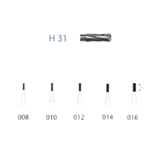 H31-314-008 FRESA FG C.TUNGSTENO 5uds.