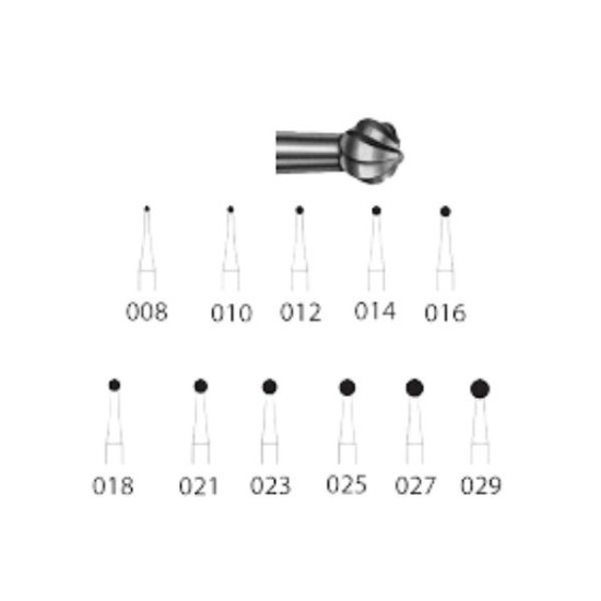 H1SE-205-014 FRESA CA C. TUNGS. 5uds.