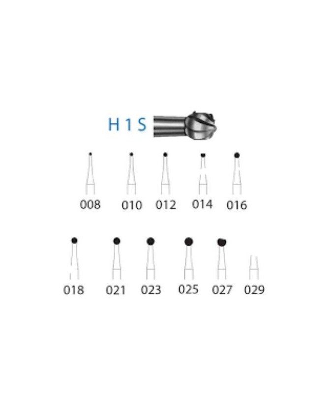 H59-314-010 FRESA FG CARBURO TUNGS.5uds.
