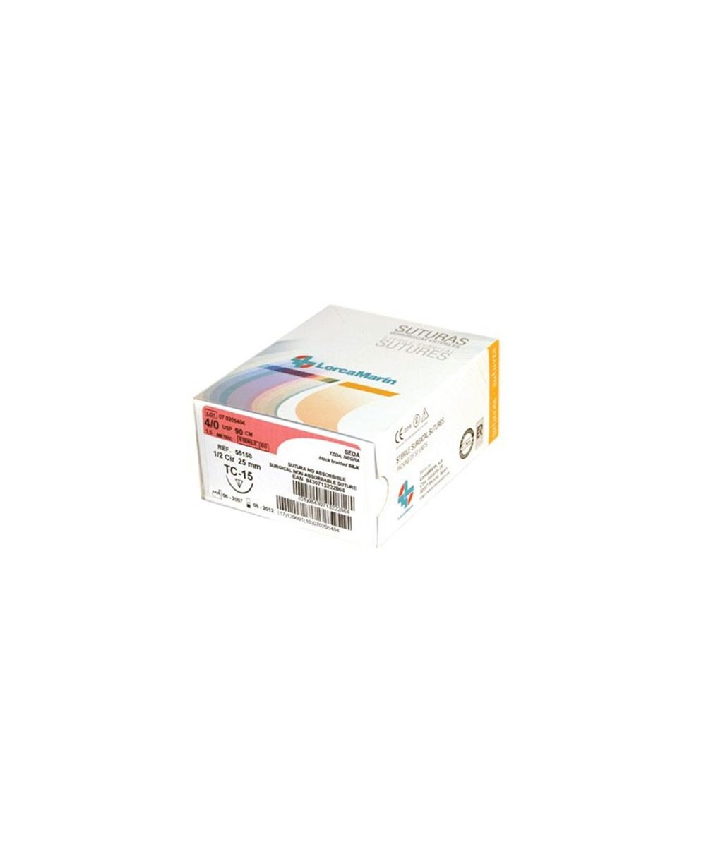 SUTURA SEDA TB-10 3/0 12und