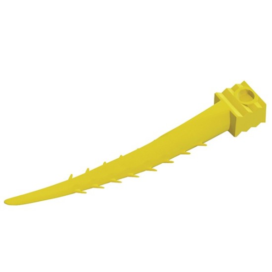 3D FUSION CUÑAS PLASTICO C/SIL X-FINA AMARILL 100u