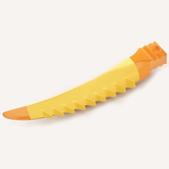 3D FUSION CUÑAS PLASTICO C/SIL MEDIAN.NARANJA 100u