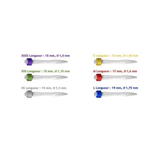 LUSCENT F. VIDRIO LUC-XXS5 VERDES 5u.