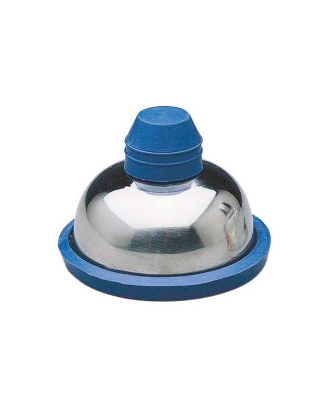 070065 LAMPARA ALCOHOL ACERO BASE Y TAPA SILICONA