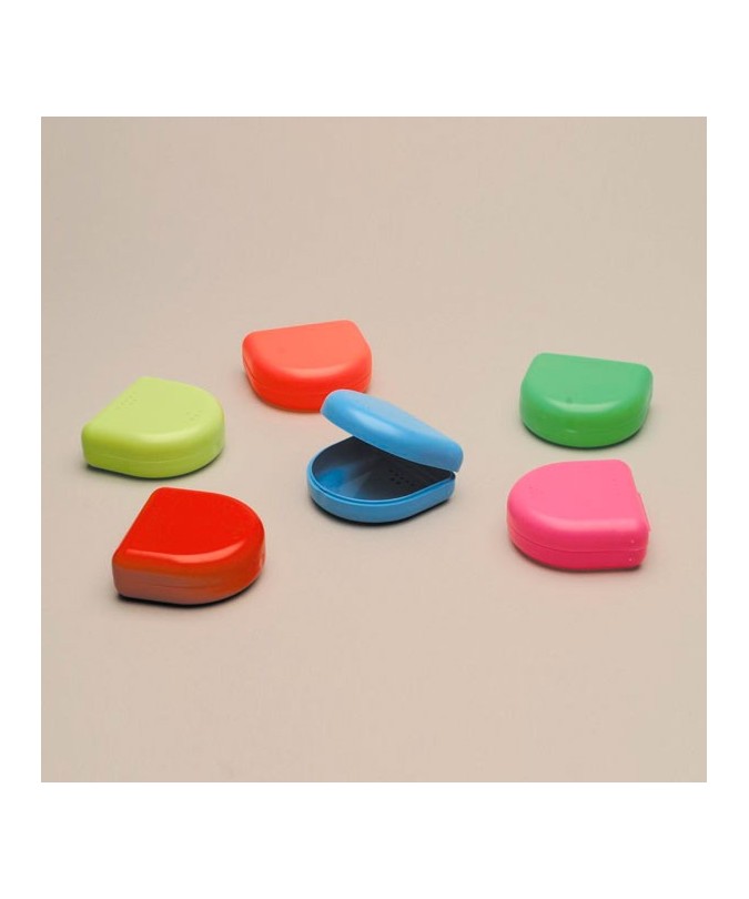 CAJA ORTODONCIA NARANJA 1u. P