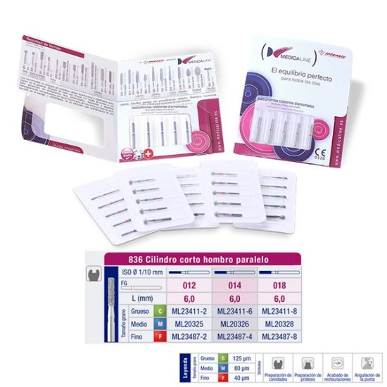 836M-018 FRESA FG DIAMANTE FIG 110 MEDIO 5 U.