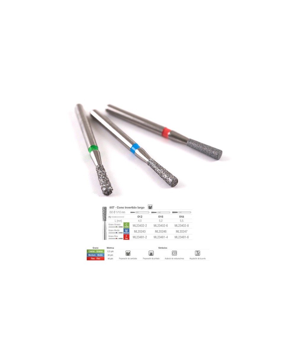 807C-012 FRESA FG DIAMANTE FIG 225 GRUESO 5 U.