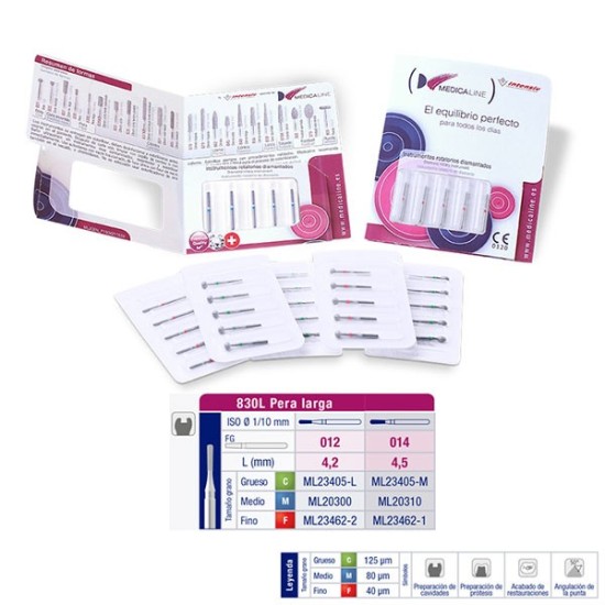 830LC-014 FRESA FG DIAMANTE FIG 234 GRUESO 5 U.