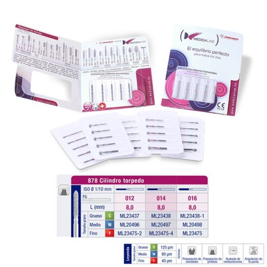 878C-016 FRESA FG DIAMANTE FIG 289 GRUESO 5 U.