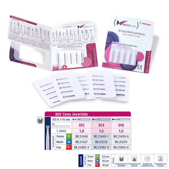 805C-016 FRESA FG DIAMANTE FIG 010 GRUESO 5 U.