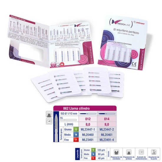 862F-014 FRESA FG DIAMANTE FIG 249 FINO 5 U.