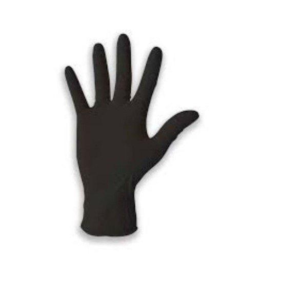 GUANTES NITRILO S/P NEGRO PEQ. 100u.