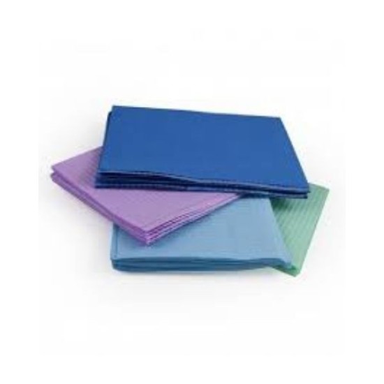 SERVILLETA PAP/PLAST. AZUL MARINO 500u.