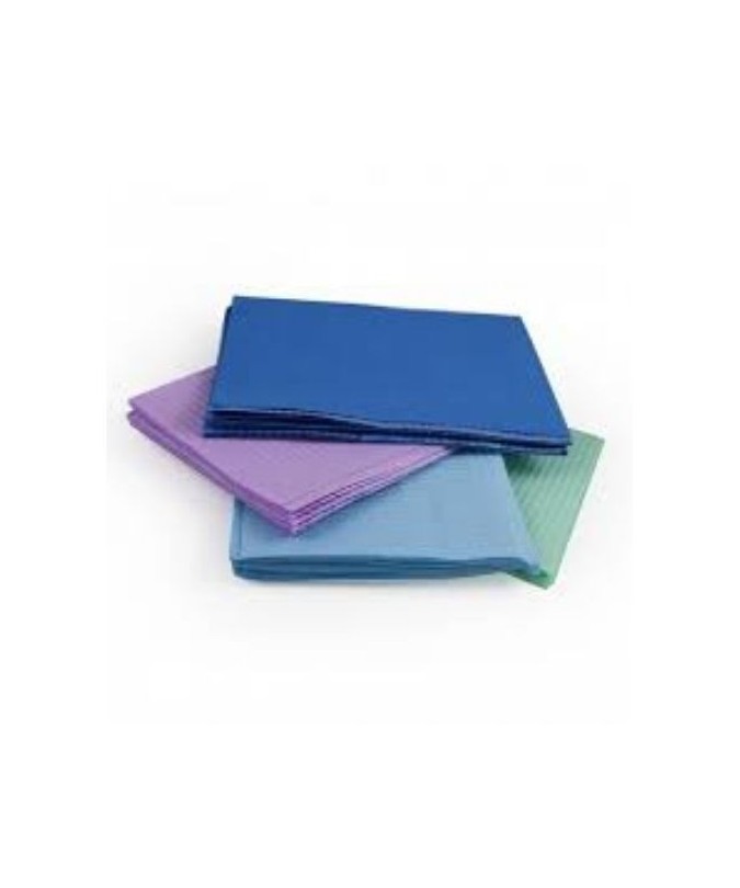 SERVILLETA PAP/PLAST. AZUL MARINO 500u.