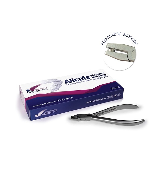 ALICATE CLEAR ALIGNER PREFORADOR REDONDO