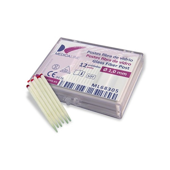 m-Post Glass POSTES ENDO 1,0mm. 12u.