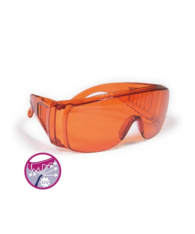 GAFAS POLIMERIZACION NARANJAS
