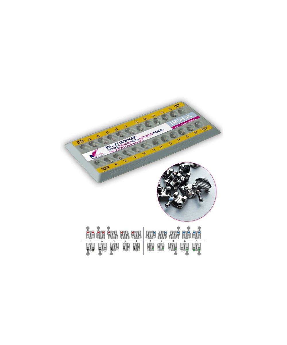 Bracket ML metal Roth .022 kit