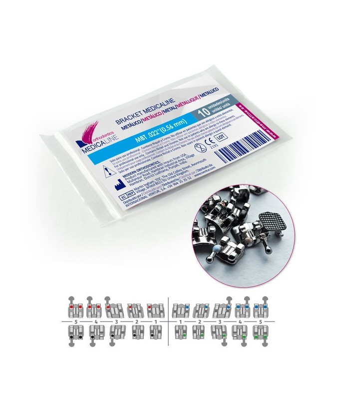 Bracket ML metal Roth .022 U1L rep