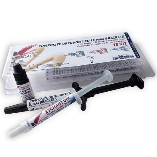 COMPOSITE ML ORTHO CEM. BRACKETS 4S KIT 4x5g+7ml