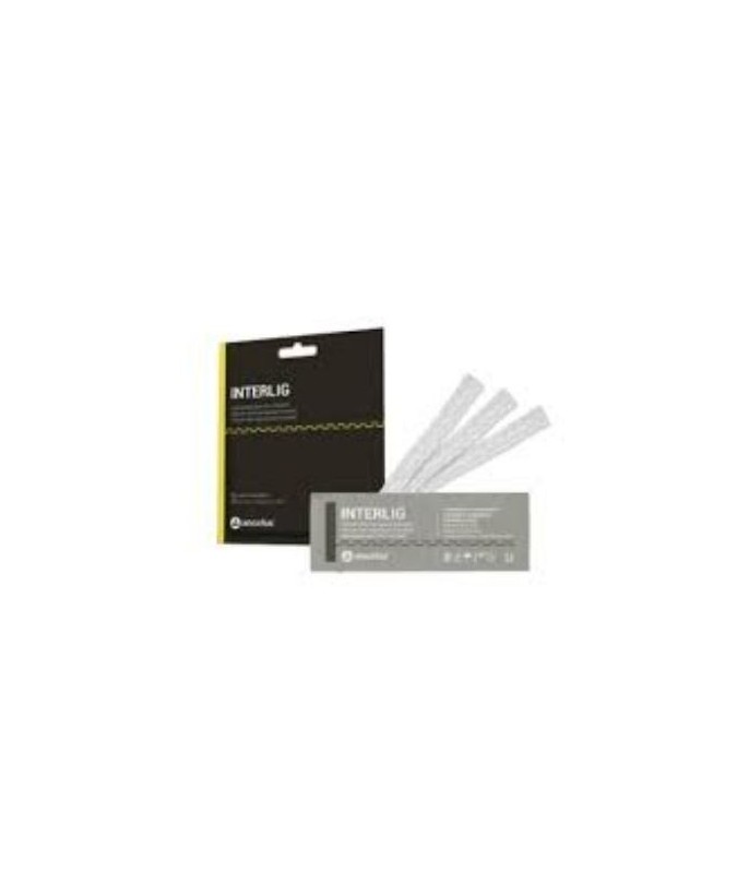 INTERLIG FIBRA DE VIDRIO TRENZADA 3x8,5cm.