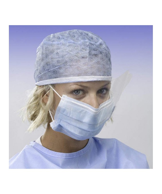 MASCARILLA C/VISERA SUP. ELAST. 25u.