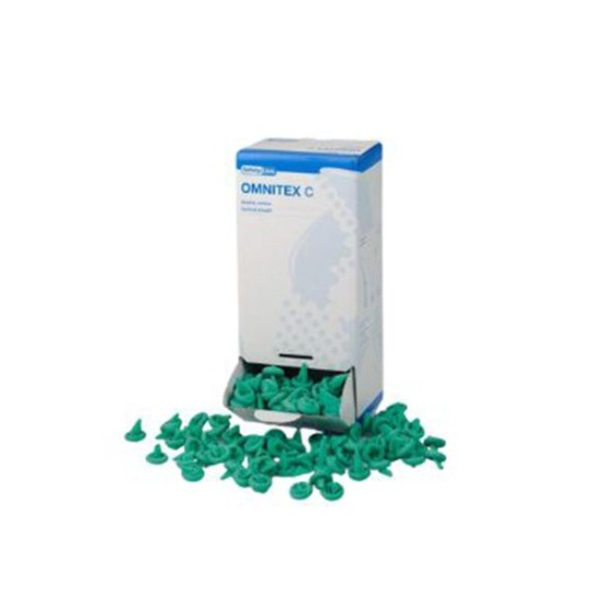 FUNDA CONICA OMNITEX C LATEX FREE VERDE NITRI 500u