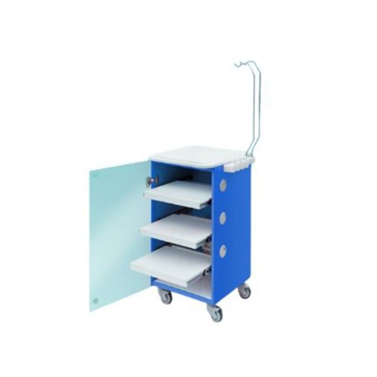 LC IMPLANT SUITE 3 ESTANTES EXTRAIBLES AZUL