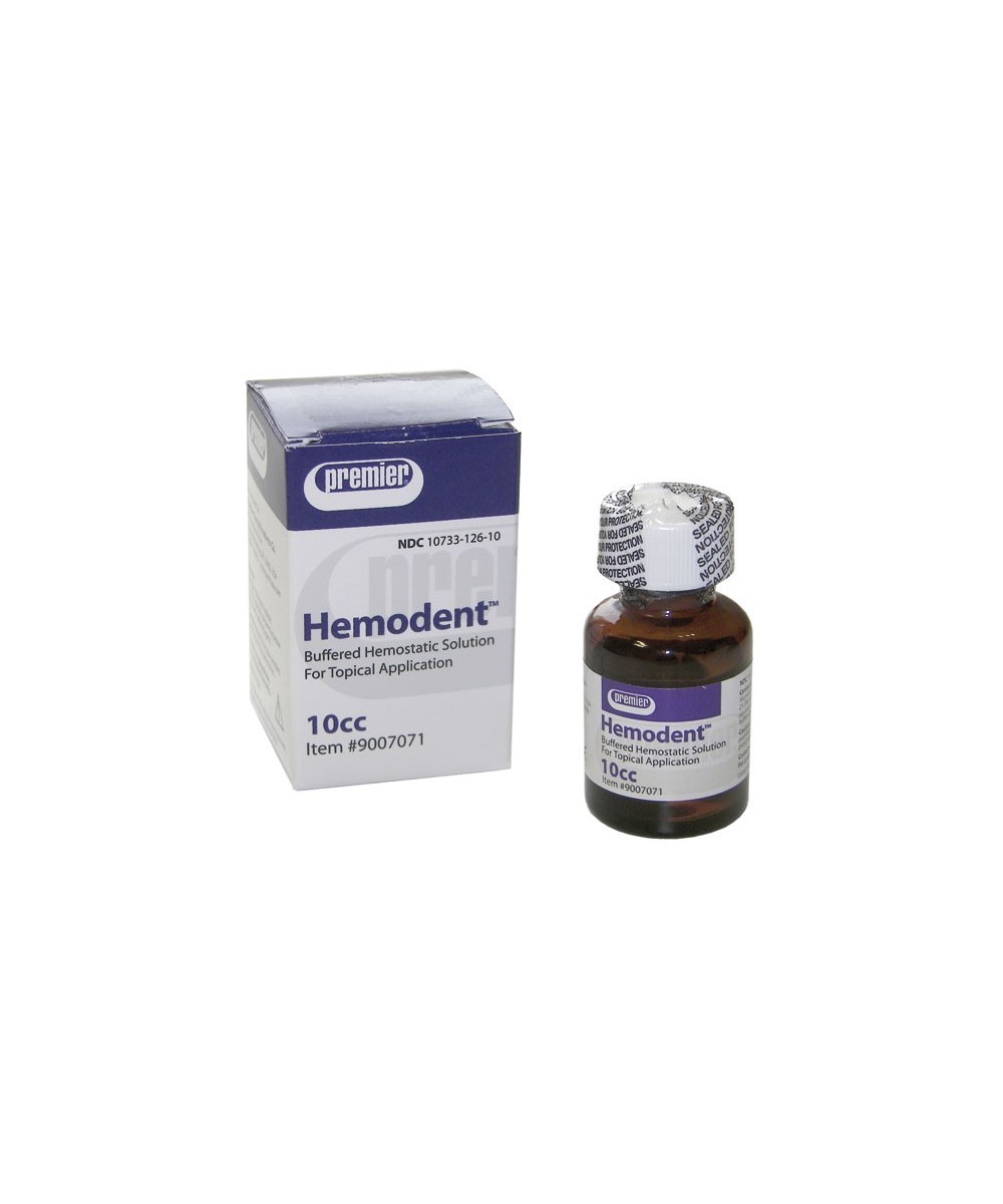 HEMODENT 10cc. CLORURO ALUMINIO