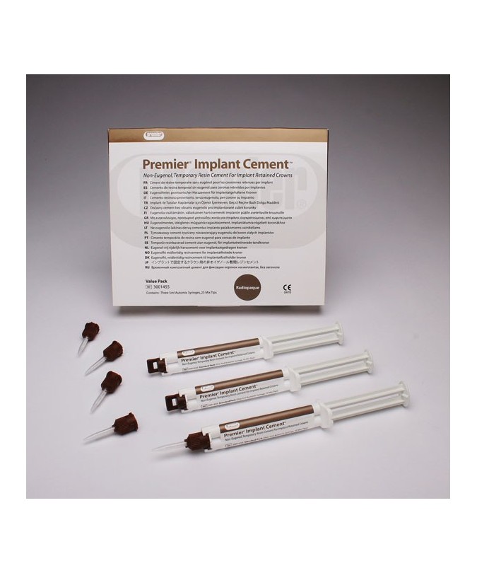 PREMIER IMPLANT CEMENT VALUE PACK 3x5ml.+ACC.