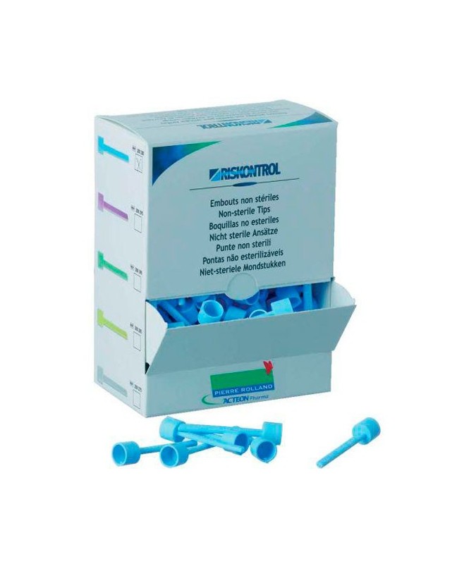 201665 RISKONTROL PTAS. NO ESTER. AZULES 250und.