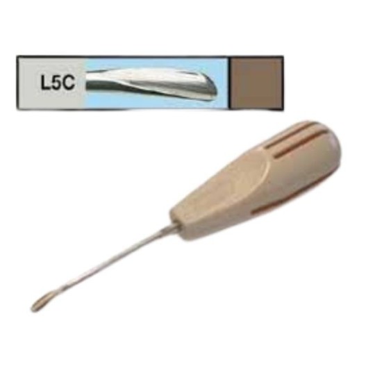 L5C LUXADOR CURVO 5mm. MARRON