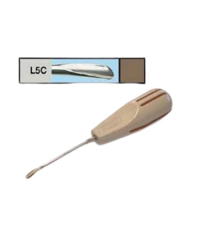 L5C LUXADOR CURVO 5mm. MARRON