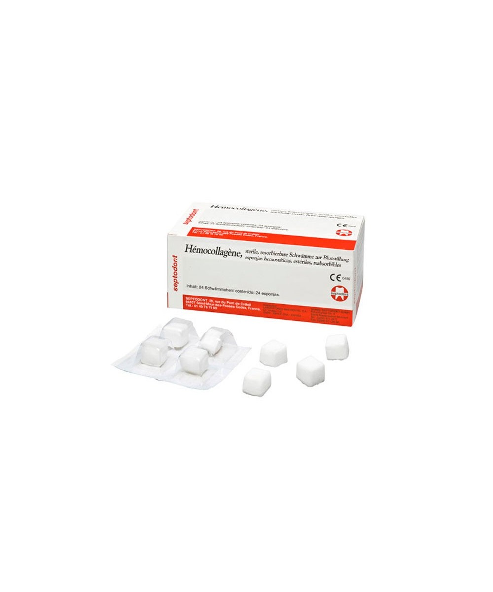 HEMOCOLLAGENE 15x15x8mm. 24u.