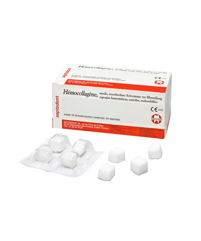 HEMOCOLLAGENE 15x15x8mm. 24u.