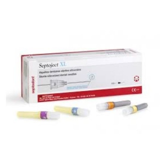 AGUJAS SEPTOJECT XL 27G 21 0,4x21mm 100u. (10974E)