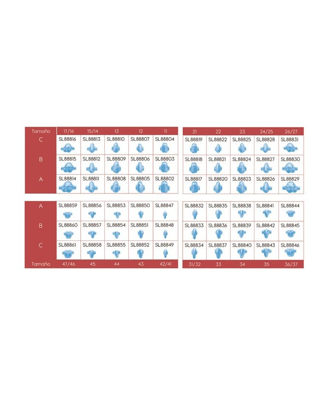 34A PREFORMA INDIVIDUAL 25uds.
