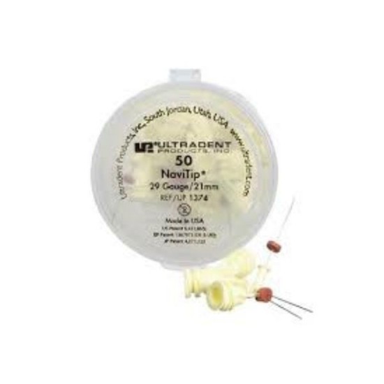 NAVITIPS 29GA 21MM 50PK (YELLOW)