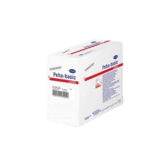 GUANTES EST.QUIR.PEHA-BASIC LATEX SP Nº8 50 P