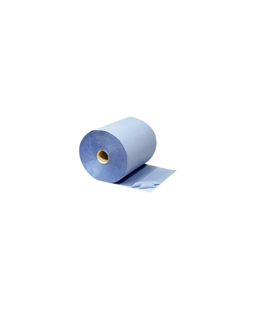 BOBINA AZUL SECAMANOS CHEMINE 100% PAPEL 6u.