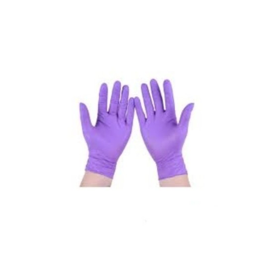 GUANTES NITRILO VIOLETA X-PEQ. 100u.