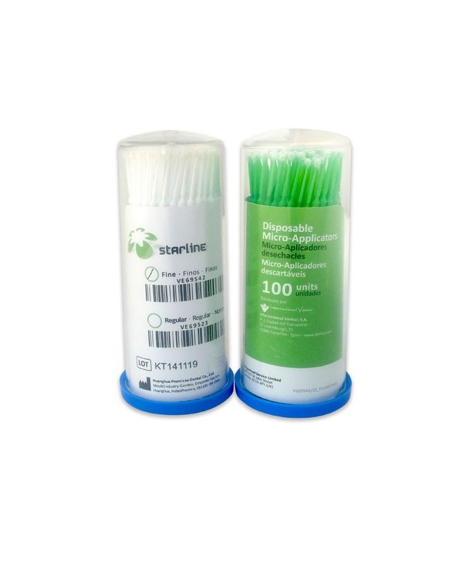 MICRO-APLICADOR REGULAR VERDE 100u.