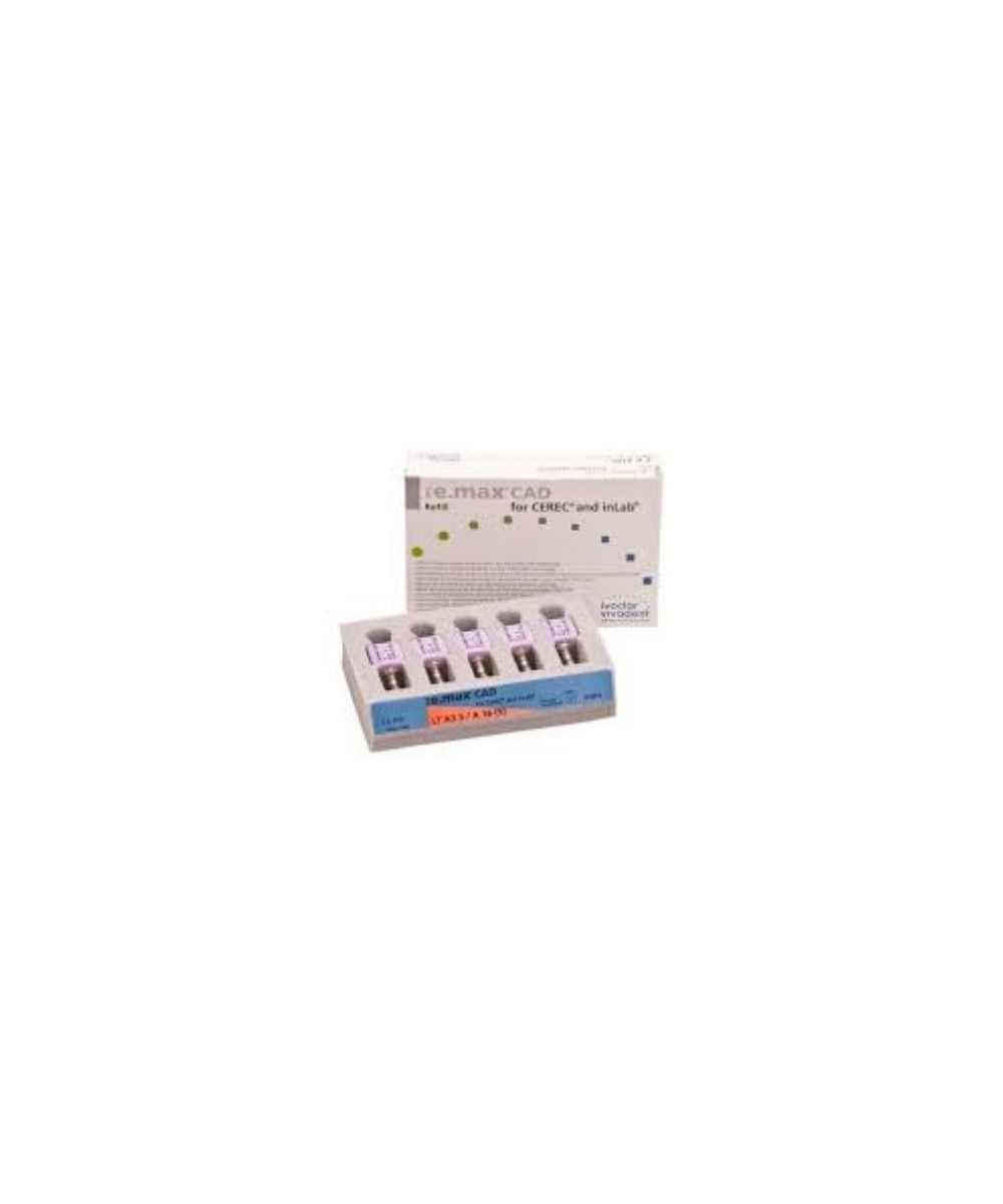 IPS e.MAX CAD CEREC/INLAB LT A3 A14(L)/5uds.