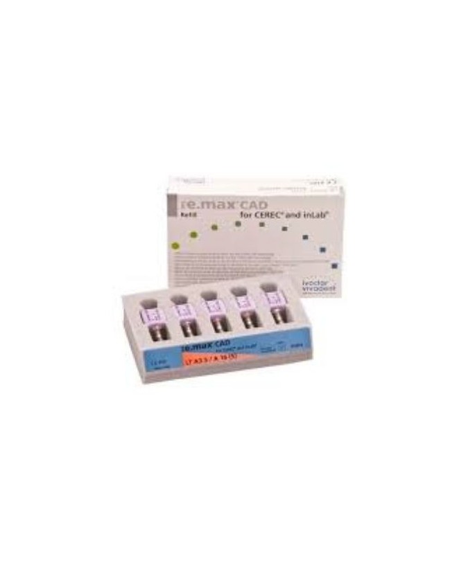 IPS e.MAX CAD CEREC/INLAB LT A3 A14(L)/5uds.