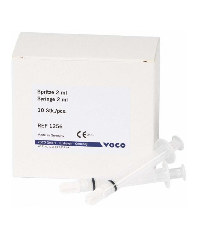 JERINGA 2 ml. 10 und. 1256