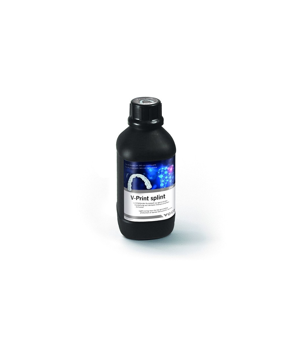 V-PRINT SPLINT BOTTLE 1000g. CLEAR 6044