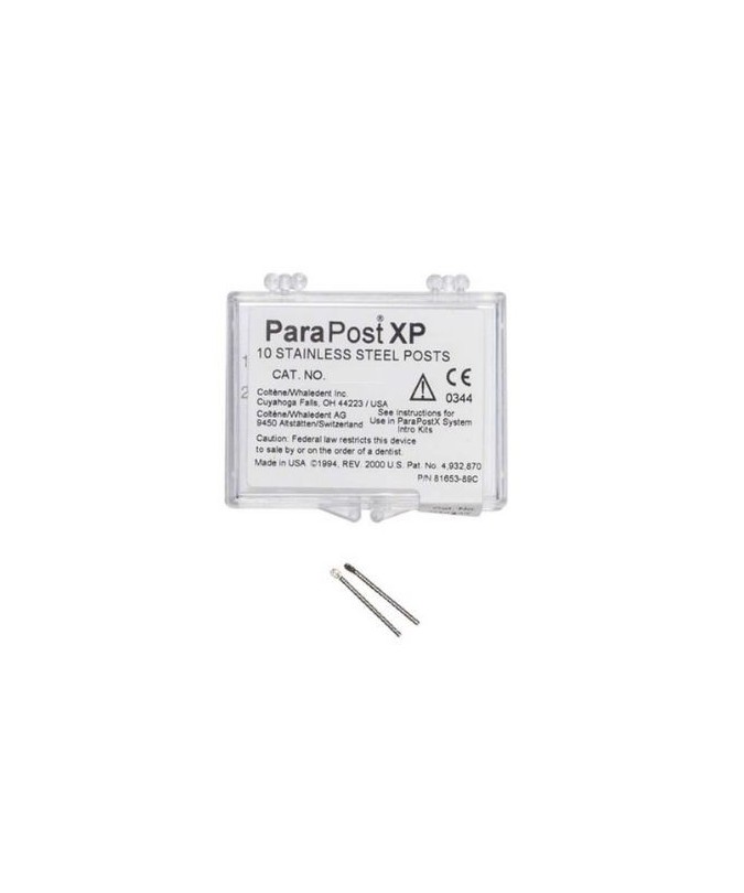 PARAPOST XP ACERO REP. P7446 NEGRO 10u.