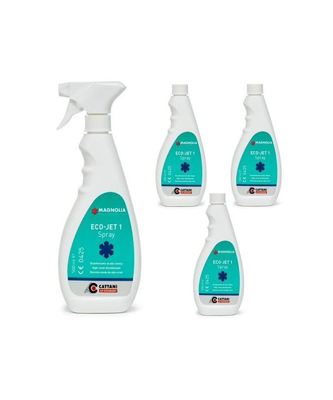 ECO JET 1 SPRAY DESINF. 500ML(CAJA 4 UDS.)